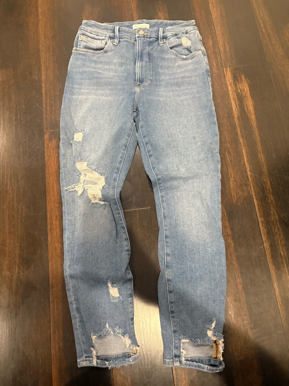 Good American Light Blue Denim Jeans